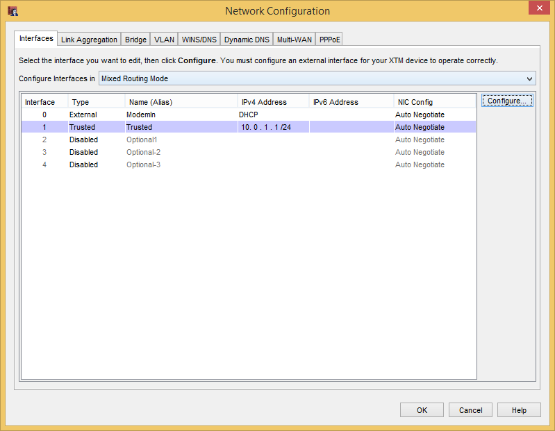 WGCast-1NetworkConfiguration